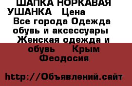ШАПКА НОРКАВАЯ УШАНКА › Цена ­ 3 000 - Все города Одежда, обувь и аксессуары » Женская одежда и обувь   . Крым,Феодосия